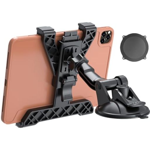 OHLPROタブレットホルダー車載タブレットスタンドダッシュボードホルダー運転席7-10.5インチのタブレットに専用ダッシュボード・卓上に取付用粘着ゲル+強力吸盤iPad/Sumsunggalaxytab/Kindleなど…