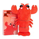 CROWAVABLEMENSTRUALHEATINGPADCRUSTACEANWARMINGPILLOWCUDDLY&CUTELOBSTERPLUSHWITHHEATINGPAD(4)