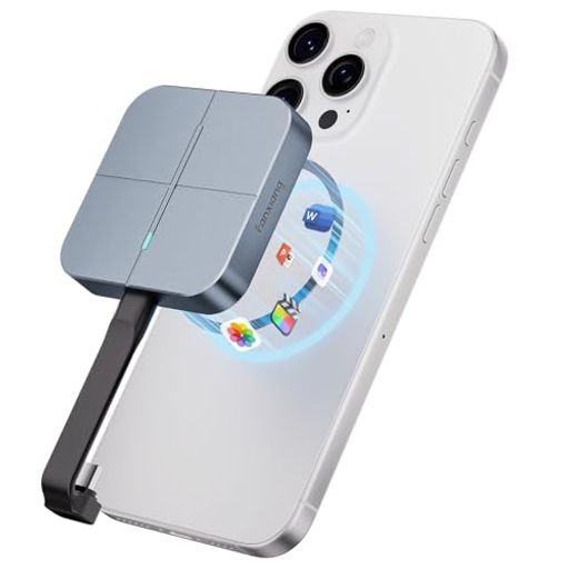 【magsafessd】fanxiangマグネット付き外付けSSDPS1002最大1050MB/sUSB3.2Gen2携帯便利データ暗号化ハードディスク軽量静音ノートPC/PS5/タブレッ/iPhone対応高速ポータブル