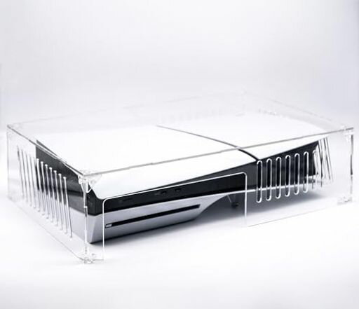 PS5Slim用カバーPS5Slimダストカバー横置きPS5用ケースBlitzowlPS5本体用埃カバーPS5周辺機器透明アクリルケースプレイステーション5横置用ホコリ防止防塵冷却保護カバーPS5 PS5Slim用カバーPS5Slimダストカバー横置きPS5用ケースBlitzowlPS5本体用埃カバーPS5周辺機器透明アクリルケースプレイステーション5横置用ホコリ防止防塵冷却保護カバーPS5