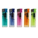 電子ライタープッシュ式BAIKAL(バイカル)【まとめ買い10個セット】各色2個