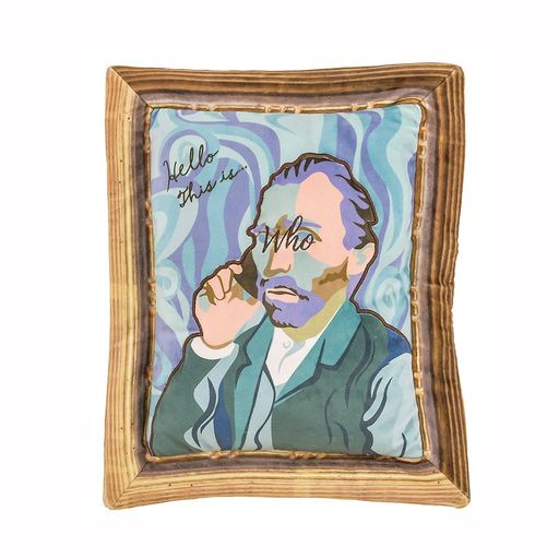 りぶはあと クッション アート ゴッホ Mサイズ(全長約38CM) 絵画 オシャレ 43201-03 りぶはあと クッション アート ゴッホ Mサイズ(全長約38CM) 絵画 オシャレ 43201-03