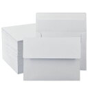 VANRA 封筒 ホワイト 白封筒 横型 レターセット テープ付き14.5×11CM 封筒 150枚セットミニ封筒 招待状封筒 無地 メッセージカード用封筒 封...