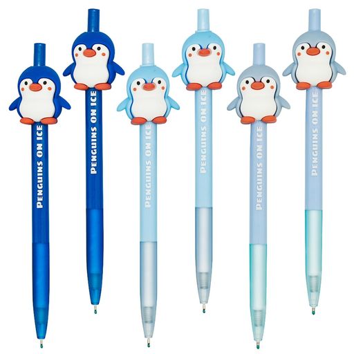 Maydahuiかわいい動物ペンギンボールペン6本0.5mm黒インクノック式おしゃれジェルボールペン可愛いかきやすい文房具オフィスパーティー用品プレゼント Maydahuiかわいい動物ペンギンボールペン6本0.5mm黒インクノック式おしゃれジェルボールペン可愛いかきやすい文房具オフィスパーティー用品プレゼント
