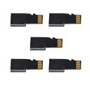 CABLECC 5PCS / LOTマイクロSDTFメモリーカードキットオス-メスエクステンションアダプターエクステンダーテストツールカーGPS電話用PCBAリーダー