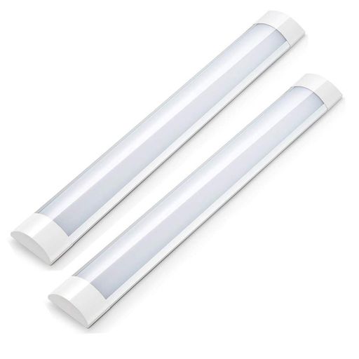 LEDベースライト120cm蛍光灯器具一体型キッチンベースライト40Wled直管蛍光灯天井照明器具長さ120cm4畳~8畳用PSE认证(昼白色2本)