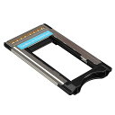 JsERExpressCard34mmtoPCMCIAPCカードバスカードリーダーアダプタのUSBのノートパソコン