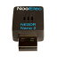 NESDRNano2-MCXアンテナを備えた小さな黒いRTL-SDRUSBセット(RTL2832U+R820T2)。ソフトウェア無線、DVB..
