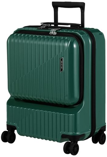 [エース] スーツケース クレスタ 機内持込 Sサイズ 2-3泊 34L フトンロポケット PC収納 06315 ダークグリーン