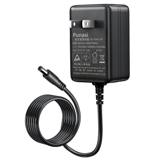 【メーカー型番】 : AC0615J 極性:インナープラス(+)、アウターマイナス(ー) 【入力】:100V-240V~50/60Hz 1.0A Max 電源コードの長さ:150cm 便利です8分音符 DCジャックのサイズ:外径:4.80mm x 内径:1.7mm 【多重保護設計】:過充電保護 / 短絡保護 / 加熱保護 / 過負荷保護 / 過電圧保護 / 過電流保護 【経済的】:乾電池の代わりに電源と接続することで電力を提供できるから、電池より経済的、省エネです。*充電器に接続して給電する場合は、バッテリーを取り外してください。 【テプラ対応機種】:SR170,SR130,SR150,SR610X,SR300RK,SR300TF,SR250,SR210,SR220,SR220RL,SR52,SR50,SR51,SR3500P,SR-GL1,SR-GL2など対応