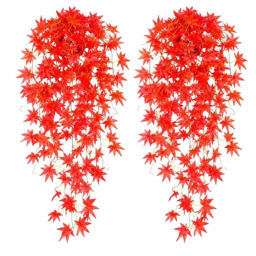 商品仕様:セット内容:2本セット、サイズ:全長約110cm/本、1枚葉約6cm、素材:ポリエステル+プラスチック 秋らしい紅葉デザイン:鮮やかな紅葉カラーが秋の雰囲気を演出するフェイク紅葉ガーランドです。ご自宅の玄関、壁、窓、リビングはもちろん、ハロウィンや秋祭り、店舗ディスプレイなど幅広いシーンの装飾におすすめです。 リアルな紅葉のように見える:一枚一枚の葉は紅葉特有の葉形や葉脈を細かく再現し、まるで本物のような自然な仕上がりです。2本セットなので単体でも組み合わせても華やかな秋空間を簡単に作れます。この商品を家に飾りし、外に出なくても秋の雰囲気が味わえます。 お手入れ不要:天然植物のように水やりや剪定、落ち葉の掃除などの手間が不要で、毎年繰り返し使用できます。忙しい方でも気軽に秋のインテリアを楽しめる便利なフェイクグリーンです。玄関ドア、壁面、窓、暖炉、階段、手すり、ベランダ、テーブル、フォトブースなど様々な場所へ簡単に飾ることができます。 適用シーン:もみじの造花は日本の秋にかかせないアイテム、パーティー、店舗、イベント、幼稚園や小学校の工作や発表会の衣装の飾り、舞台の飾りなどに適用します。
