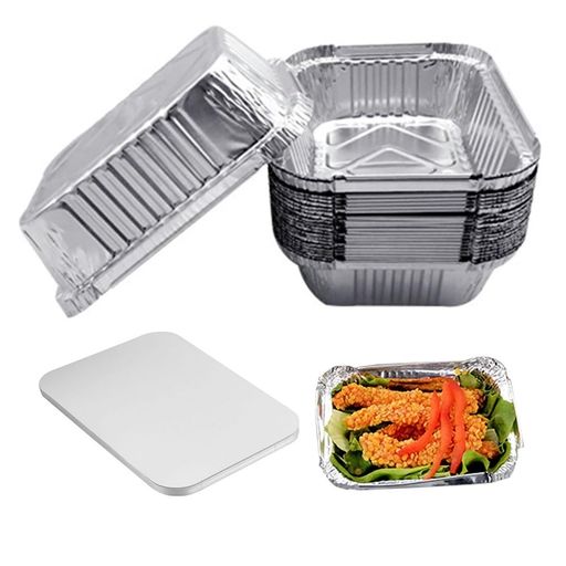 260ml:13*10*4.2ml、50枚セット。※電子レンジ不可にご注意ください。 アルミホイルトレーは軽くて薄いですが、壊れにくく、便利で、安全で、取り扱いが簡単です。 それは環境に優しいリサイクル可能なアルミニウムでできています。 使い捨て設計で後片付けの手間を省き、パーティー後の片付けも楽々!使い捨ての耐熱アルミ皿として、友人宅での食事会でも後片付けの手間が不要。 簡単で使いやすい。それは、プレートを持って来るとき、ゲストを持っているとき、またはパーティーを投げるときに使用するのに理想的です。調理を容易にする。 使いやすく、使用後に使い捨てで、耐久性があり、高品の調理器具です。 多機能デザイン、1 つのボックスで複数の用途に対応: エッグタルト、ケーキ、カキ、バーベキューを作る場合でも、簡単に対応できます。商品の詳細が必要な場合は、いつでもお問い合わせください。