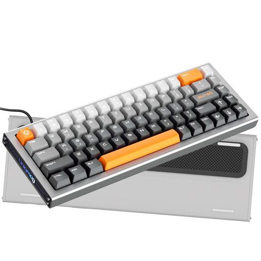 UNIQMAG ゲーミングキーボード 有線 磁悬浮スイッチ 無スプリング構造 68キー メカニカルキーボード 0.001〜3.5mm可調整アクチュエーション マグレブ磁気式キーボード 8Kポーリングレート RGB…