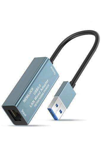 【2024新登場】NEWLUCK 有線LANアダプター USB3.0 & 有線LANアダプタ USB3.0 LAN対応 10/100/1000MBPS 有線LAN高速 簡易パッケージ USB & LAN 変換アダプタ USB-C TO RJ45 【2024新登場】NEWLUCK 有線LANアダプター USB3.0 & 有線LANアダプタ USB3.0 LAN対応 10/100/1000MBPS 有線LAN高速 簡易パッケージ USB & LAN 変換アダプタ USB-C TO RJ45