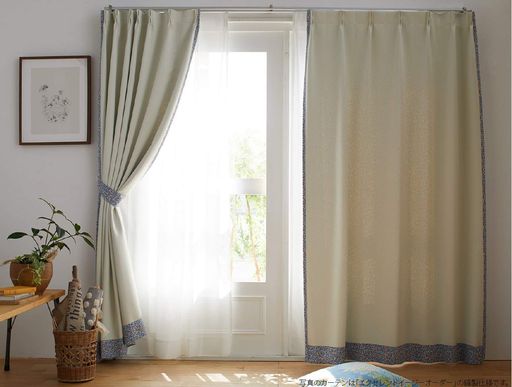 スミノエ(Suminoe)カーテンアイボリー100x178cm遮光2級チララV13281枚入