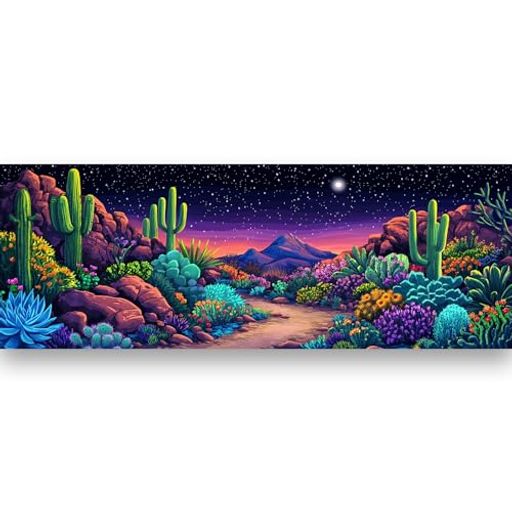 Bimkole5D大きいダイヤモンドアートサボテンダイヤモンドアートキット絵画多肉植物クロスステッチフルドリルクリスタルラインストーン刺繍DIYアートクラフトホームウォールデコ30x40cm