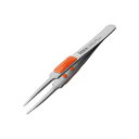 アネックス(ANEX)ピンセットSUS410製グリップ付先丸型120mmNo.211