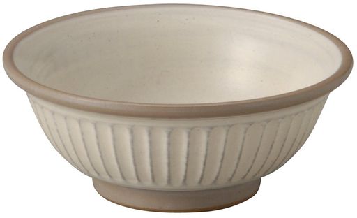 万古焼 銀峰 菊花 小鉢 とんすい 粉引き 直径約13cmx高さ5.3cm 土鍋用 取鉢 電子レンジ 食洗機対応 日本製 91011