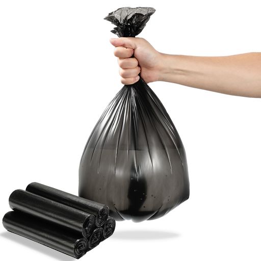 【BEIHOO】車用ゴミ袋 黒【車用ゴミ箱 対応】ごみ袋 約15L 横幅50cmx縦45cm ロールポリ袋 ミシン目入り 100枚入 コンパクト 取り付け簡単&交換しやすい 水漏れ防止 小物入れ サニタリー用 家庭…