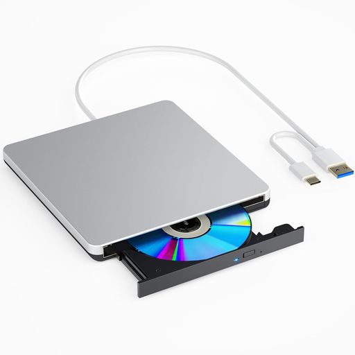 外付けDVD/CD再生ドライブUSB3.0対応可ポータブルCDDVDドライブ外付け視聴読書書込対応CD/DVDディスク読み込み書き込み再生プレイヤー焼きダビング対応Window/MacOS対応