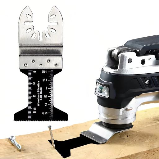 【6点セット】様々な用途に使えるブレードカットソー6枚セット。木材、軟質金属、鉄釘、ラミネート、ガラス繊維、アクリル(プレキシガラス)、プラスチックなどの切断に適します。 【ブレード幅】45mmより長い波の歯を持つ精密鋸刃は。 【特別なデザイン】読み方の片面はインチ、もう片面はセンチメートル、もう片面はセンチメートルで、使用時に素早くカットできます。 【高硬度】高炭素鋼と合金鋼で作られた刃は、普通の素材より耐久性が高く頑丈なので、折れる心配がありません。 【幅広い用途】切削、深切削、タイル目地切削、面取り、研磨面処理など幅広い用途。