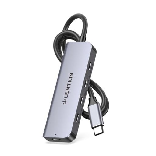 LENTION USB C ハブ 4*USB 3.2 GEN 2 (USB-Cタイプ) 10GBPS 高速データ転送 100W PD給電 ※※ビデオ出力非対応※※ TYPE-C 拡張 複数 USB Cのみ増設 CB-CE31S MACBOOK PRO