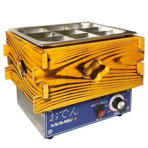 1、電気おでん鍋:10L大容量,9グリッド,サイズ:34cmx20cmx30cm、日本仕様電源プラグ、日本語取扱説明書付き(ご使用前に取扱説明書をご確認ください)。業務用、家庭用。多用途おでん鍋。仕切り付。格子取り外し可能。本製品は日本語の操作インターフェースを採用し、日本語の製品取扱説明書が付属しており、簡単に使用できます。 2、[ノブ式温度調節モード] 0-300 °C温度調節範囲、1200wハイパワーモーター、エネルギー収集鋳造アルミニウム加熱プレート、高効率と省エネ、急速加熱、均一加熱。[自動保温機能] 設定温度に達すると、自動的に保温モードに入ります。 肉厚のステンレス製で、保温効果が長く、鍋内温度が設定温度より低い場合、自動で加熱できます。 3、[素材と安全保護設計] 製品には独立した防水電源スイッチが装備されており、効果的に漏れを防ぎます。 製品は食品グレードのステンレス鋼で作られており、本体は頑丈で耐久性があり、素材は安全で錆びません。 ロールエッジデザイン、バリのない絶妙な研磨、指を切るのを防ぎます。格子取り外し可能で、行き止まりがなく簡単に掃除できます。