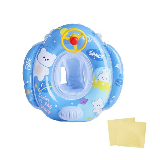 【カラフルで楽しいカートゥーンデザイン】 この浮き輪は、子供たちが喜ぶカラフルなカートゥーンデザインを採用しています。ステアリング ホイールが付いており、水遊び中に「運転ごっこ」が楽しめるため、子供の想像力を刺激し、飽きずに遊べます。 【柔らかいスポンジ底で快適な座り心地】 浮き輪の底部には高密度スポンジを採用しており、幼児の小さなお尻にも優しい設計です。長時間座っていても痛くなりにくく、快適に水遊びを楽しめます。 【加厚PVC素材で高い耐久性】 高品質の厚手PVC素材を使用しており、破れにくく、長期間使用可能です。子供が激しく動いても安心の耐久性を備えています。また、素材は環境に優しく、安全性が確認されています。 【安全設計で親も安心】 浮き輪は高い浮力を備えており、幼児が水の中でバランスを保ちながら安全に遊べるよう設計されています。ステアリング ホイールは固定式で、外れる心配がなく、保護者も安心して使用できます。 【簡単に膨らませて持ち運び可能】 インフレータブル設計で、空気を入れるだけで簡単に使用できます。収納時はコンパクトになるため、持ち運びや保管が便利です。