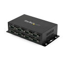 StarTech.com8ポートUSB-RS232C変換ハブUSB2.0-8xシリアル(DB-9)コンバータ業務用DINレール/壁掛け取付け可能ICUSB2328I