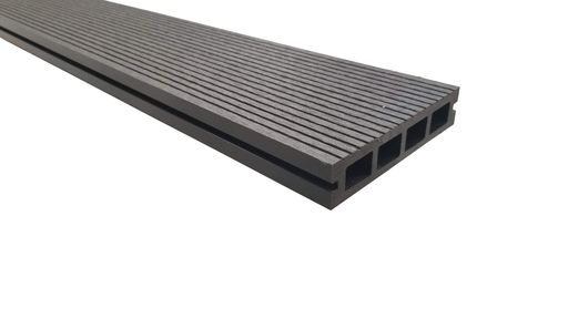 サンセルフ人工木材床板厚み31mm幅146mm長さ2mブラック4枚セット樹脂固定部材セット