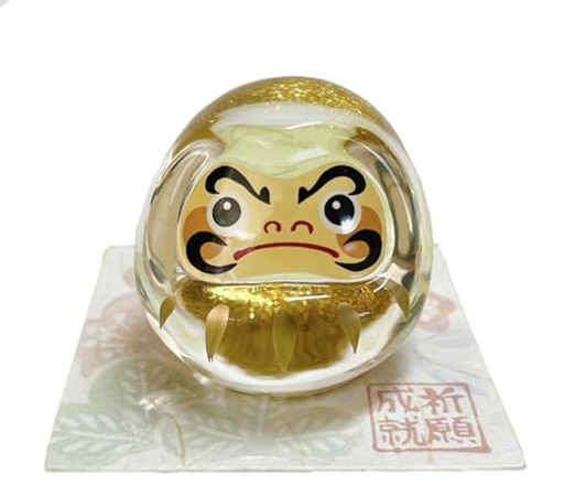 クラフトマンハウス開運ガラスの達磨金彩
