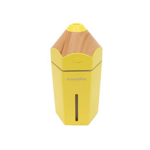 ヒロコーポレーションペンシルタイプミニ加湿器「URURUPENCIL(うるるぺんしる)」イエロー