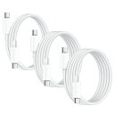 Rocoren60WiPhone16充電ケーブルUSBCtoTypeCケーブル【3本セット:2m+2m+1mTPE材質PD急速充電】iPhone16/16Pro...