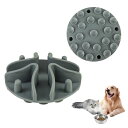 HITCHLIKE 早食い防止 スローフィーダー 犬 猫 食器 強力吸盤付き 滑り止め 組み込み型 カット可能 洗いやすい 小型犬 中型犬 大型犬 猫適用(S)