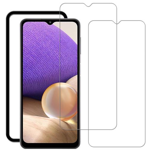【対応機種】:Galaxy A32 5G SCG08 専用ガラスフィルム。【注意】この電話の画面の端は湾曲しているため、保護フィルムのサイズが丁度良い場合、しっかりと貼り付けられず、白いエッジやシェルとの干渉などの問題があるため、保護フィルムは画面よりも小さいです。 【9H硬度・日本製ガラス素材】日本旭硝子製ガラス素材採用 最上級強度のガラスを使用し表面硬度は9H。万が一スマホを落としてガラスが割れても、 ガラス破片が飛び散らないような安心設計。 ” 飛散防止 ” が、ガラス破片から守ります。 【99%の高透過率】:画質を徹底して追求するため、最高級のガラスを選択し、99%透過率を実現しました。透き通ったガラスフィルムに多層フィルタフィルムを採用し、素晴らしい透明度を確保して、一体感になって、まるで貼っていないみないような感覚で携帯の美しさはそのままにお楽しみいただけます。 【指紋防止、高感度タッチ】ガラスフィルムには撥油コーティングが施されており、指紋や汚れなどに強くなめらかな操作感を実現、付着した汚れなどは簡単に拭きとれます。