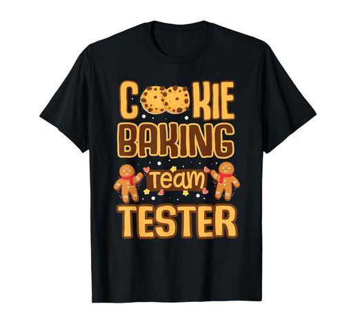 CookieBakingTeamTesterHolidayCheerTシャツ