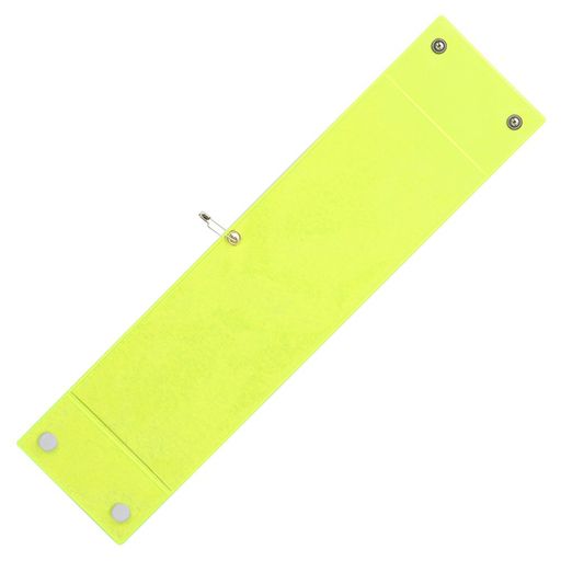ミワックス腕章チェンジアームホルダー蛍光5枚入りCHF-411-Y5Pイエロー