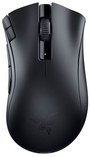 Razer DeathAdder V2 X HyperSpeed ゲーミングマウス 9ボタン 受賞歴を誇るエルゴノミクスデザイン HyperSpeed Wireless 最大 235 時間バッテリー持続 第 2 世代メカニカルマウススイッチ 14,000