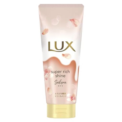 LUX(ラックス)スーパーリッチシャインダメージリペア季節限定サクラとろとろ補修トリートメント本体300g