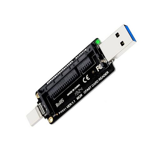 NFHKUSB-CUSB3.0TYPE-C-CFAST2.0カードアダプターPCBACFASTカードリーダーデスクトップノートパソコン用