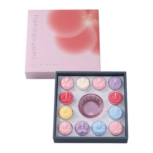 ペガサスキャンドル花暦12個セット和花DX