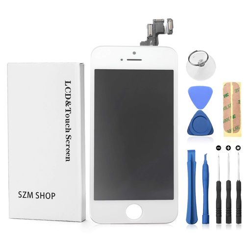 SZMIPHONE5S修理用フロントパネルセット(スピーカー+フロントカメラ付き)修理パーツ工具付属ホームボタン付きません(5S白) SZMIPHONE5S修理用フロントパネルセット(スピーカー+フロントカメラ付き)修理パーツ工具付属ホームボタン付きません(5S白)