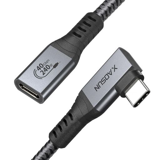 XAOSUN USB4 Ĺ֥ THUNDERBOLT 4 Ĺб 0.5M L USB TYPE-C Ĺ֥ 40GBP...