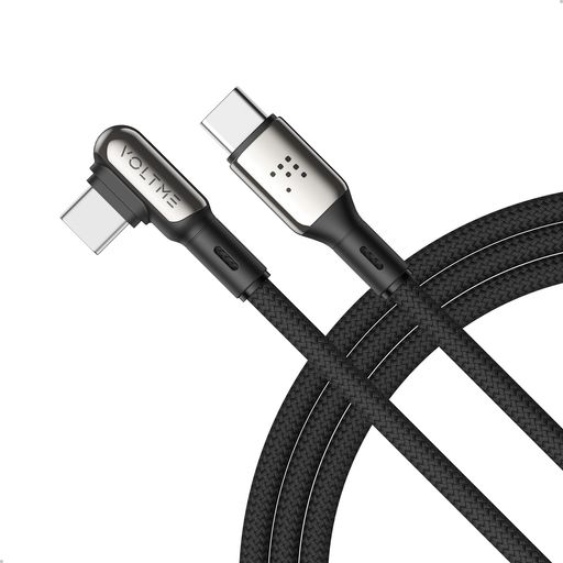 VOLTME USB C ֥ L 60W/3A PD3.0 ® ʥԤ C ֥ L LED饤դ TY...