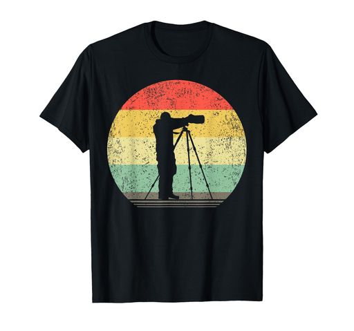 面白いヴィンテージレトロカメラ写真家の写真のギフトTシャツ