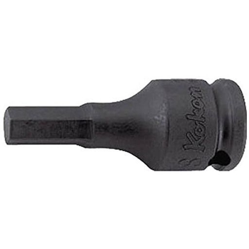 コーケン3/8(9.5mm)SQ.インパクトヘックスビットソケット全長52mm4mm13012M.52-4