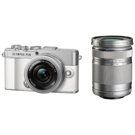 OM SYSTEM PEN E-P7 EZダブルズームキット ホワイト