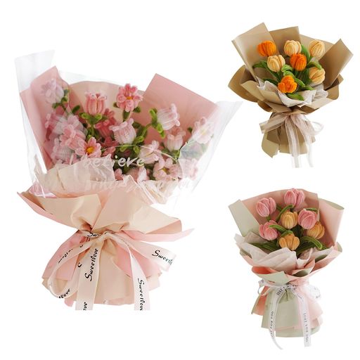 chuxinmy手芸モールワイヤーモール【日本語のチュートリアルビデオ付き】工作モールかわいい手作りと簡..