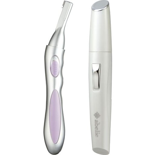 【セット品】ロゼンスターフェイスシェーバーレディース用乾電池式ペンシルタイプ...