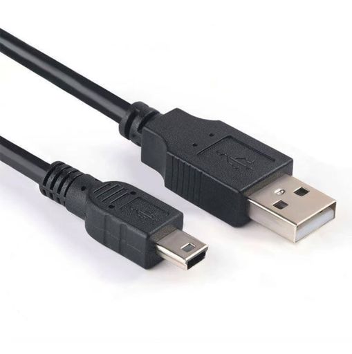 USB MiniB ケーブル USB2.0 データ転送 充電 USB A オス to miniB オス デジカメ ドライブレコーダー ポータブルHDD PlayStation対応 USBケーブル (1M)